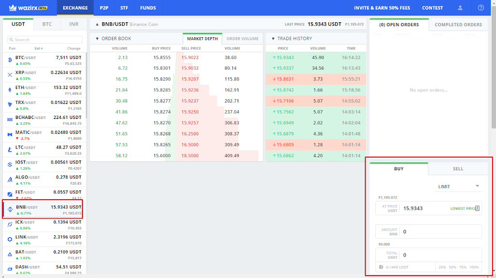 binance bought wazirx